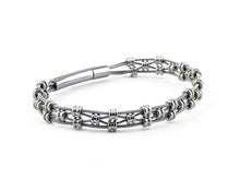 Load image into Gallery viewer, Danielle Nicole Silver "Vanessa" Style Guitar String Bracelet - 7.5"