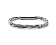 Load image into Gallery viewer, Kansas "Ray" Style Bass String Bracelet - 8.5"