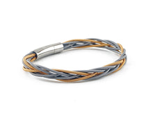 Load image into Gallery viewer, Roger Fisher "Ray" Style Guitar String Bracelet - 8.5"