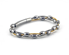 Load image into Gallery viewer, Brandon Miller "Siouxsie" Style Guitar String Bracelet - 7.5"