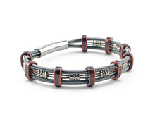 Load image into Gallery viewer, Brandon Miller Red Copper &quot;Brandon&quot; Style Guitar String Bracelet - 7.5&quot;
