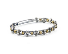 Load image into Gallery viewer, Danielle Nicole Brass &quot;Vanessa&quot; Style Bass String Bracelet - 7.5&quot;
